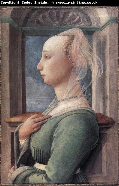 Fra Filippo Lippi portrait of a Woman